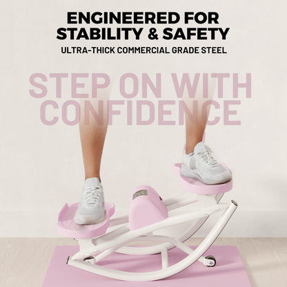 emberandeve RockStep Pro – Compact Full-Body Home Fitness Stepper